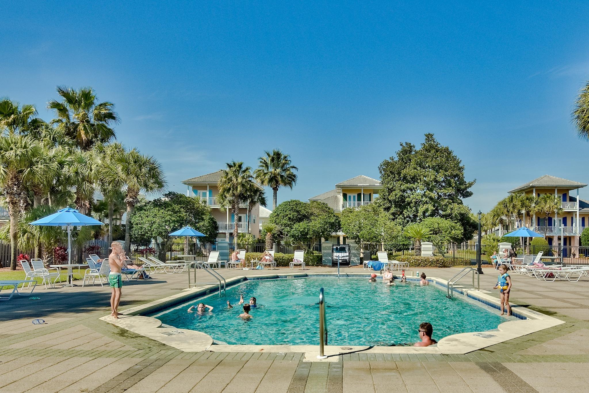 16 Ruby Cove Miramar Beach, FL 32550 - Photo 34 of 40 a view of outdoor space yard and swimming pool
