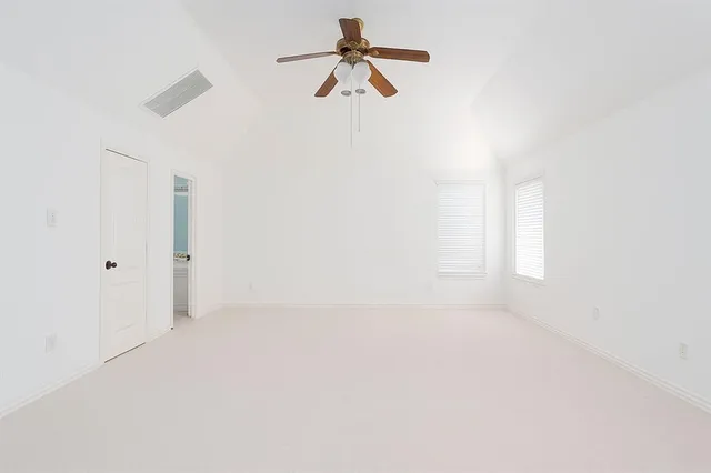 a view of empty room