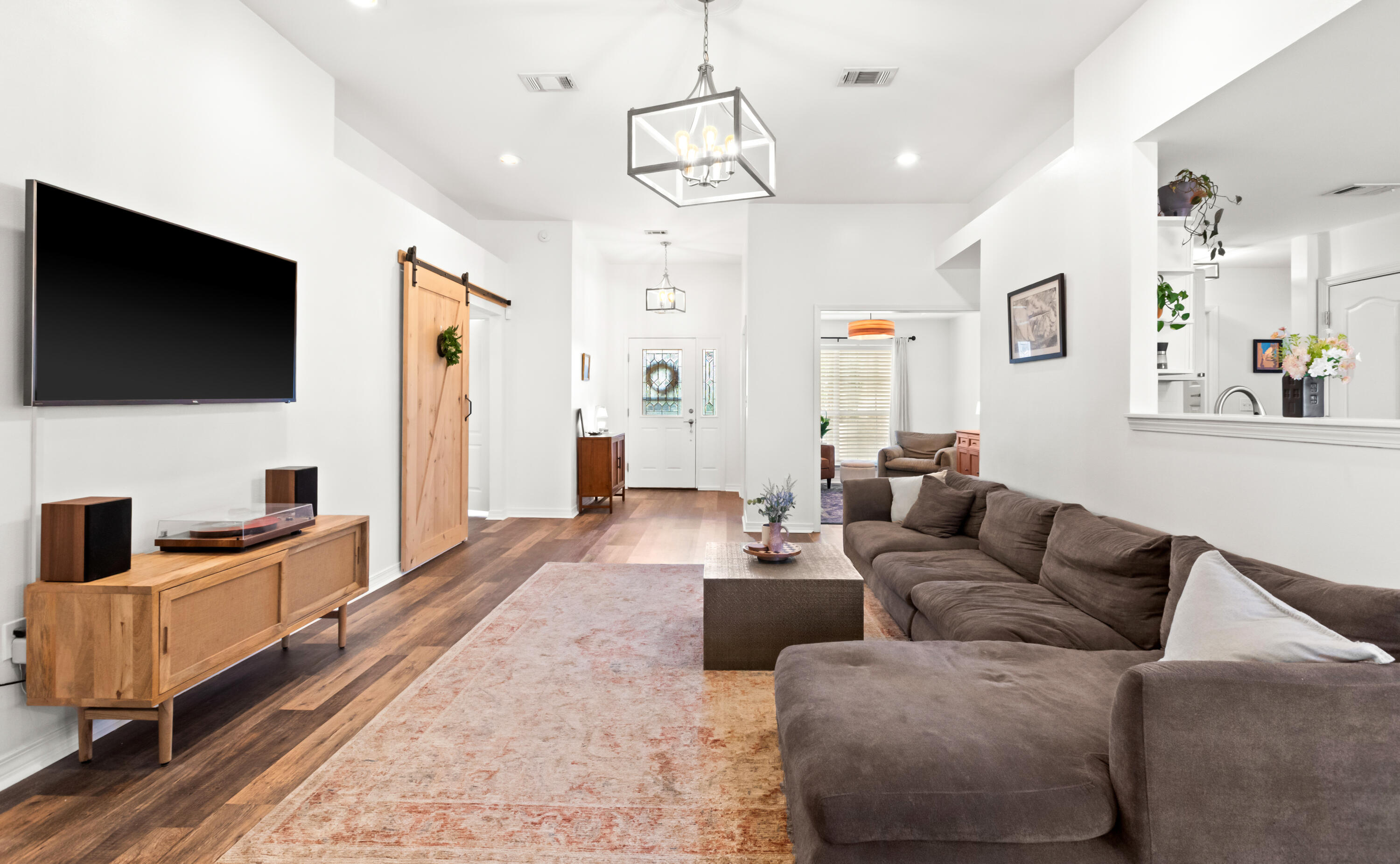 380 Sonora Road Destin, FL 32541 - Photo 15 of 62 a living room with furniture and a flat screen tv