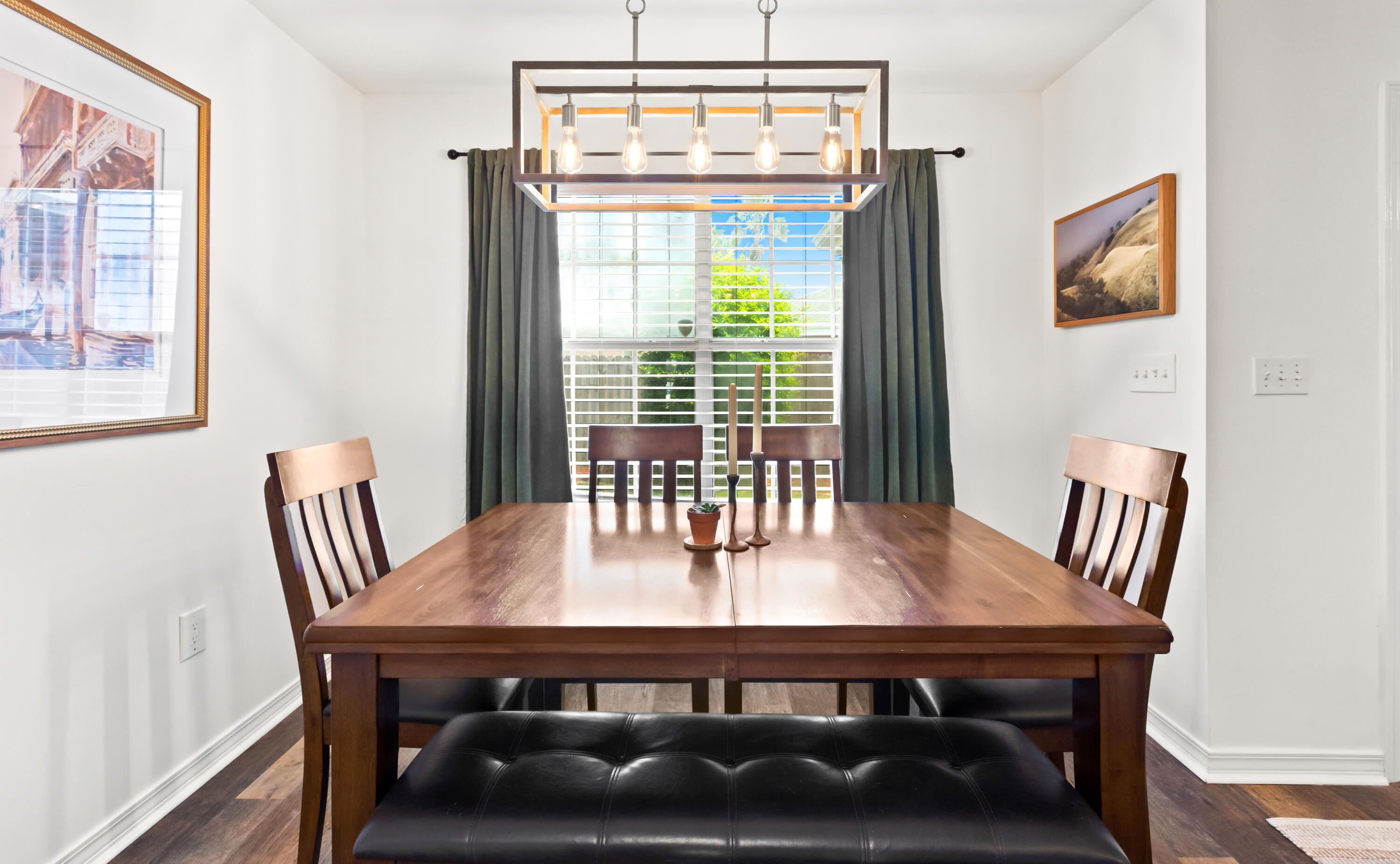 380 Sonora Road Destin, FL 32541 - Photo 18 of 62 a view of a dining room with furniture window and wooden floor