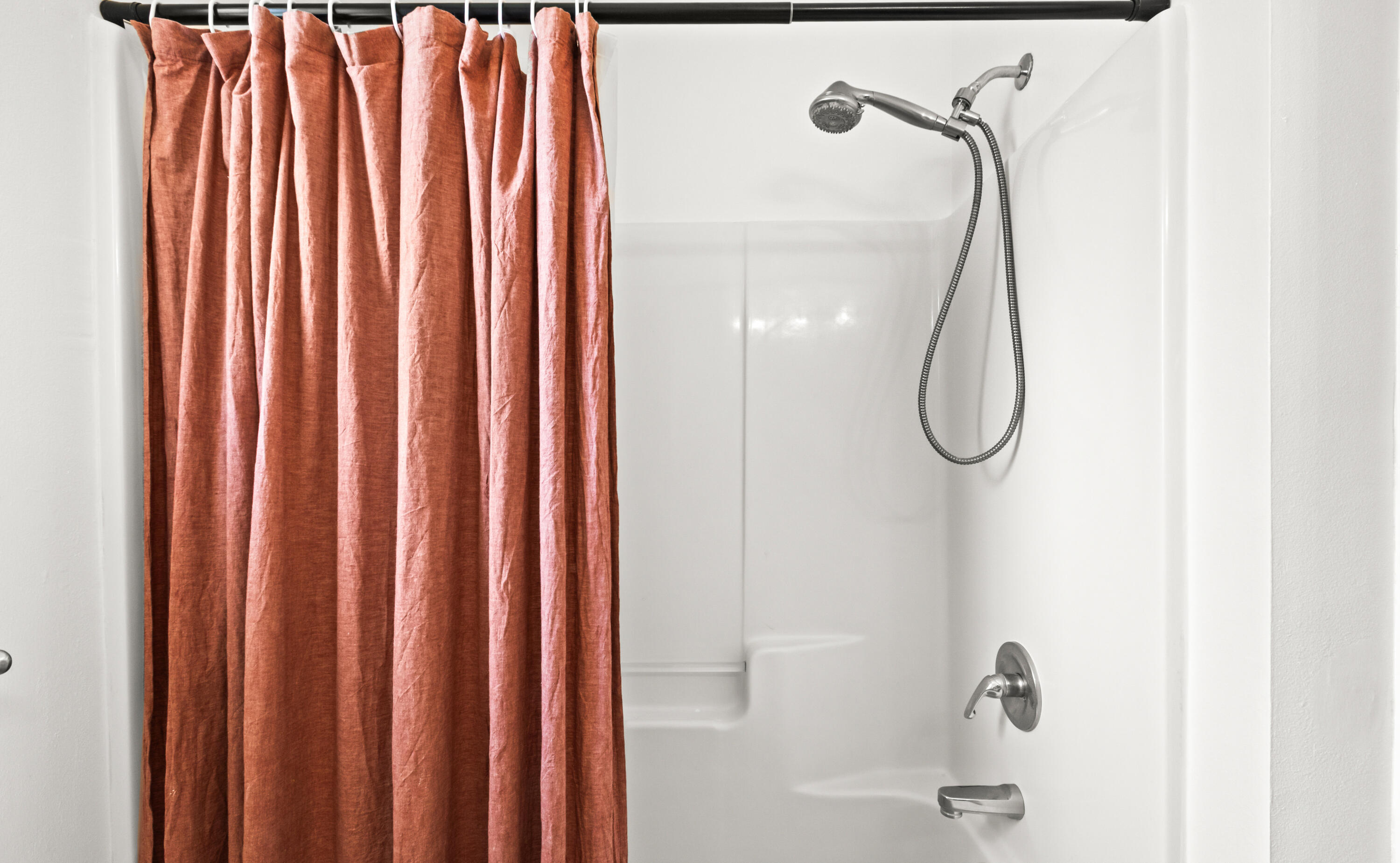 380 Sonora Road Destin, FL 32541 - Photo 44 of 62 a bathroom with a shower curtain and a shower curtain