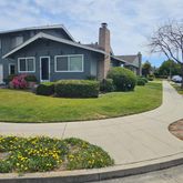 a view of a house with entertaining space