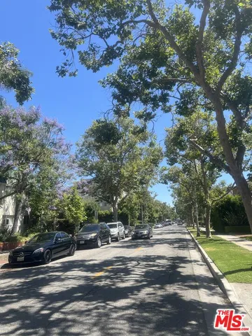 a view of street with houses
