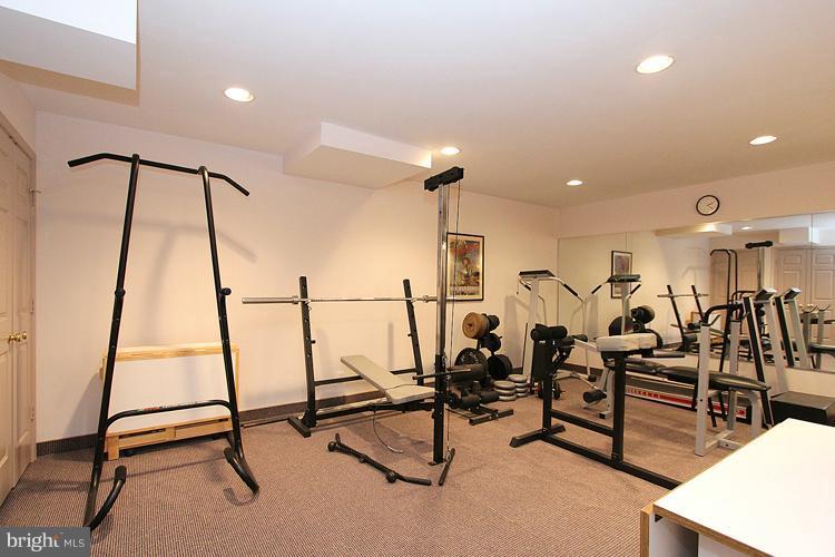 4717 River Road Bethesda, MD 20816 - Photo 8 of 27 Exercise or Playroom on lower level 2
