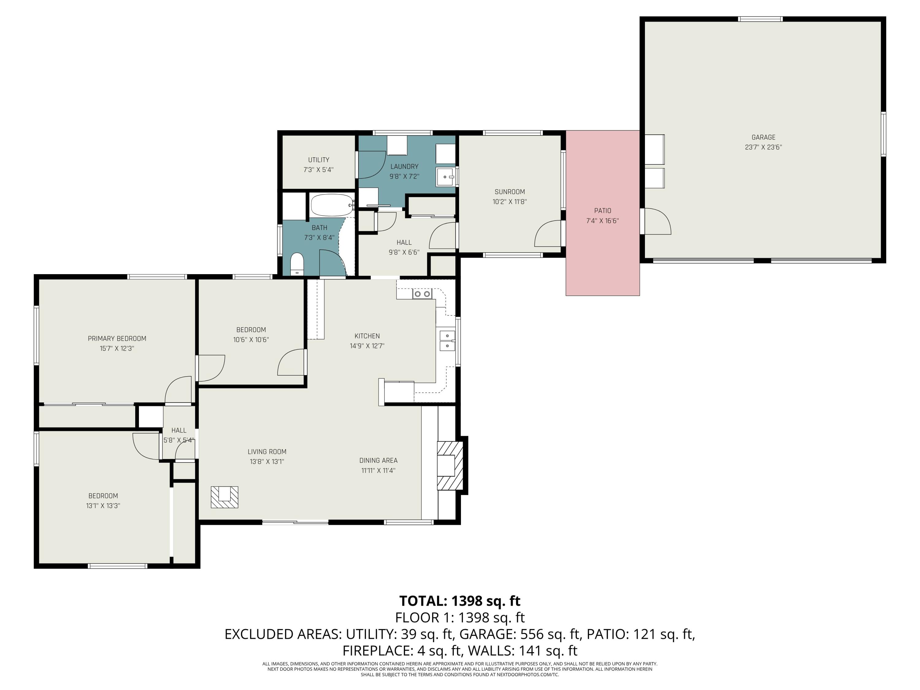 511 Beard Road Pentwater, MI 49449 - Photo 20 of 20 Floor Plan