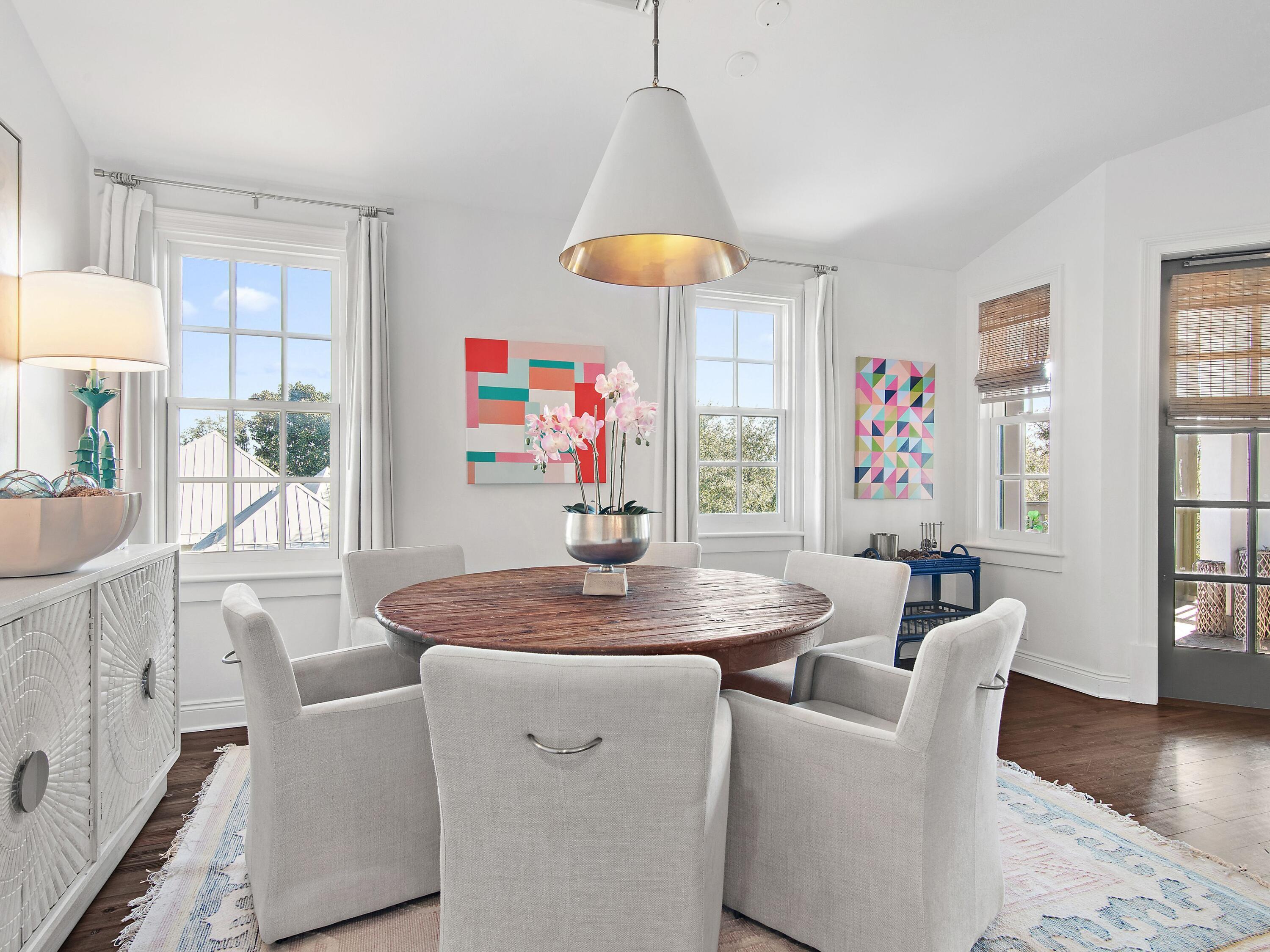 34 North Barrett Square, Unit 3D Rosemary Beach, FL 32461 - Photo 8 of 21 Blake Jones Rosemary Lofts 3D - 09_Dinin