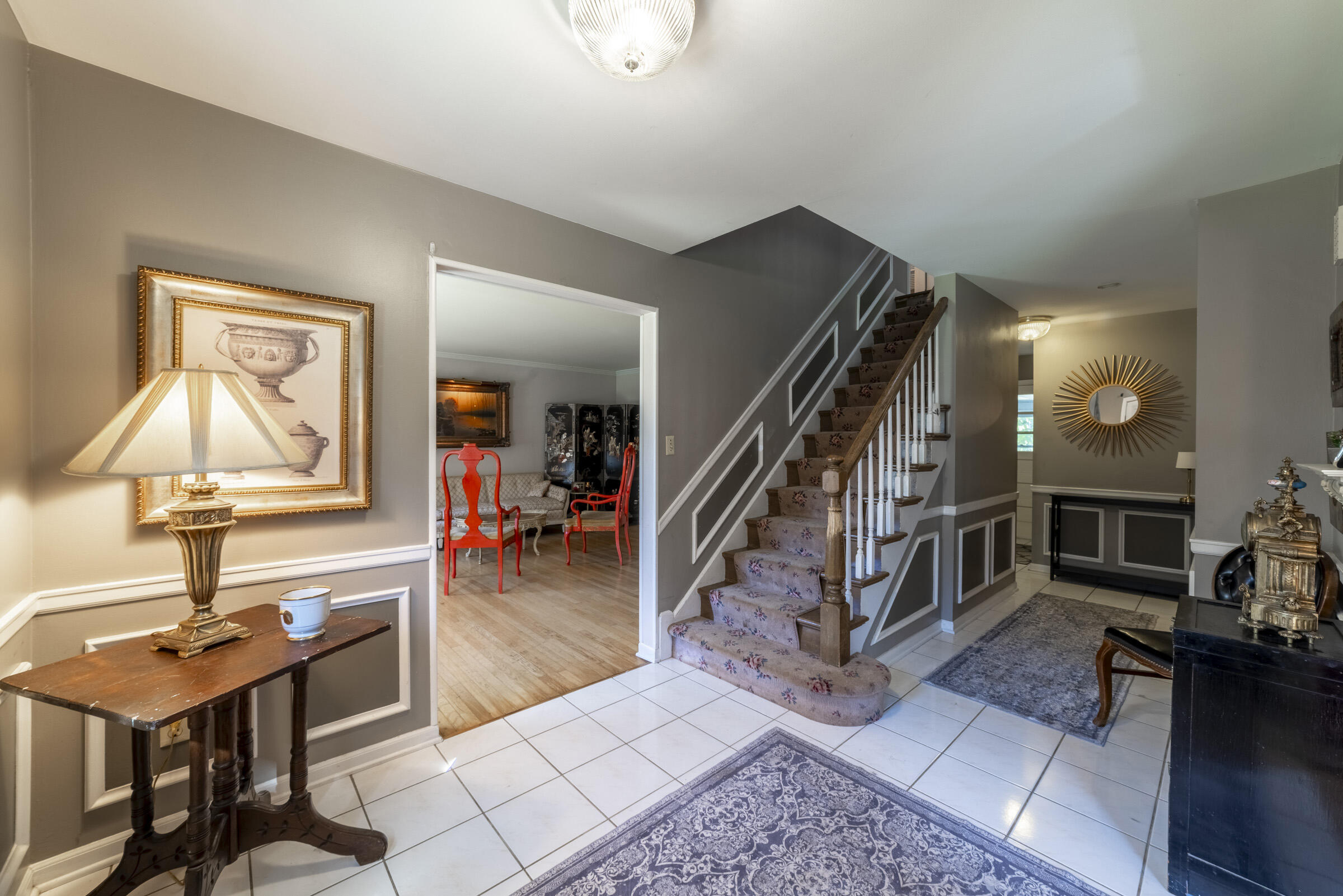 1704 Clover Lane Valparaiso, IN 46385 - Photo 5 of 40 a living room with furniture and a wooden floor