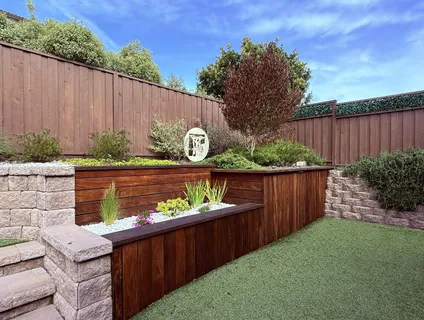 a view of outdoor space with sitting area