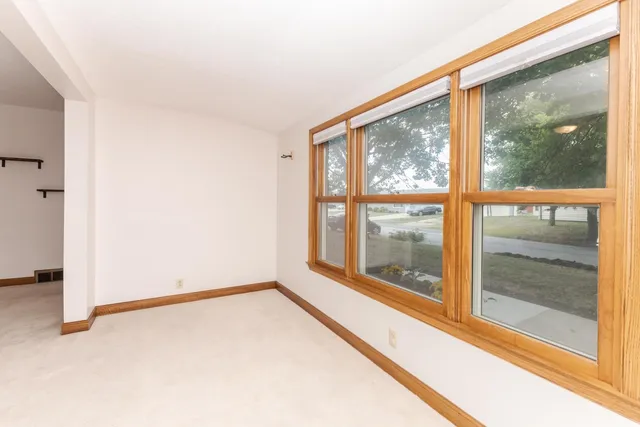 a kitchen with a stove microwave and refrigerator