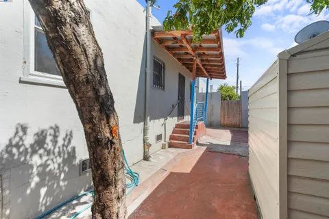 a view of outdoor space and porch