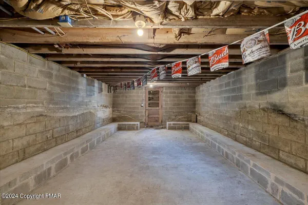 a view of road with large trees