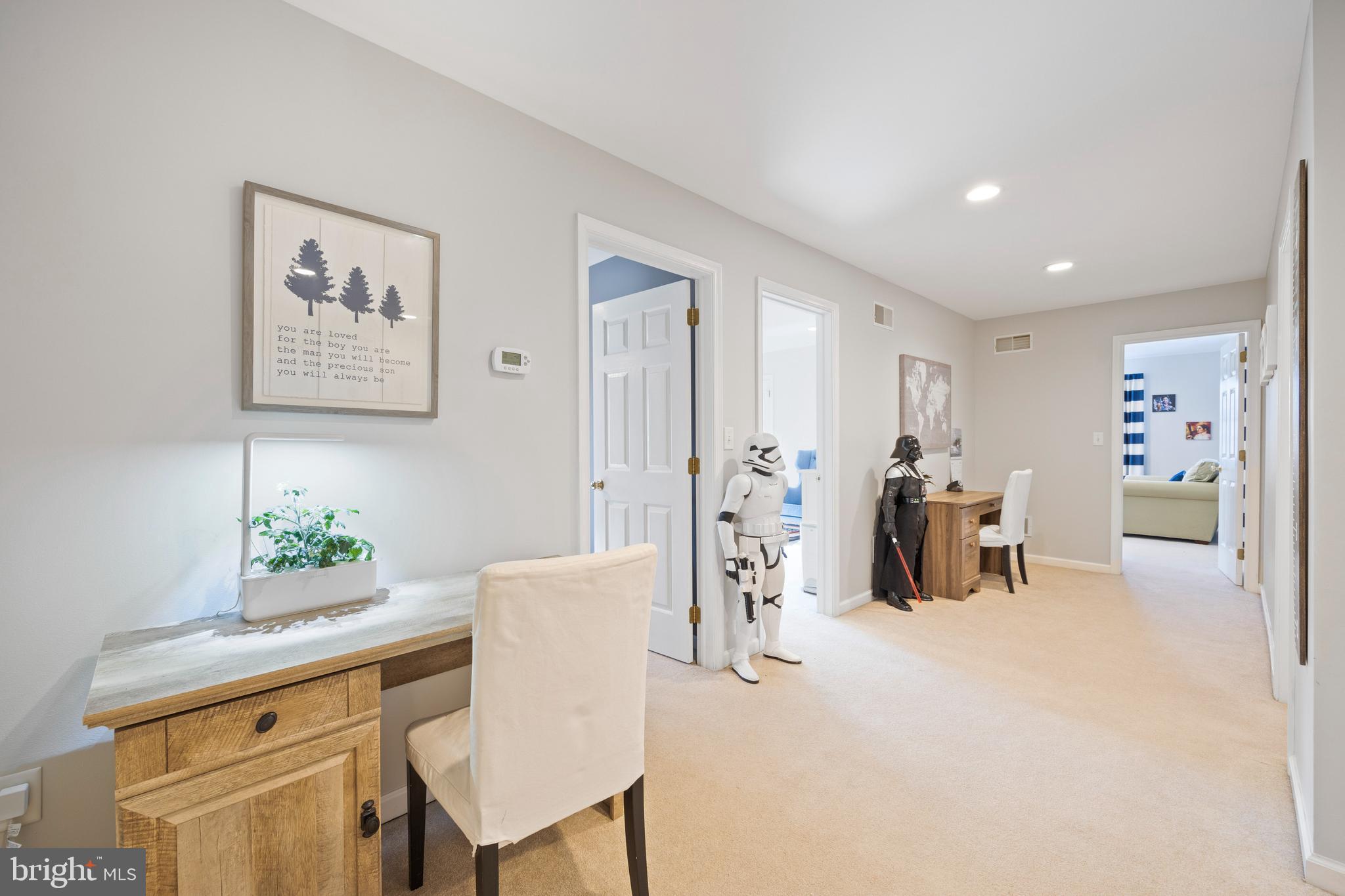 333 Oak Terrace Wayne, PA 19087 - Photo 27 of 47 Upstairs Hallway and Workspace