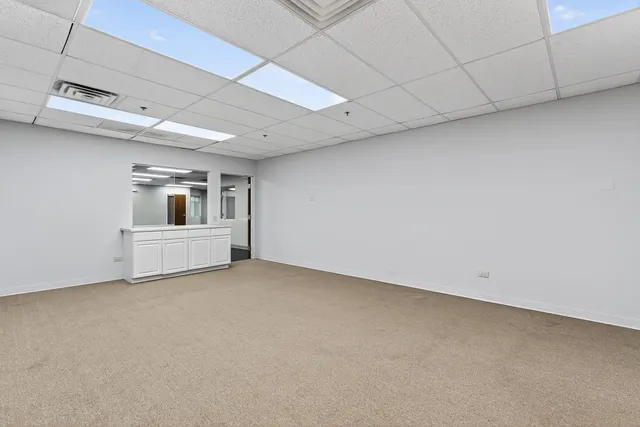 a view of empty room