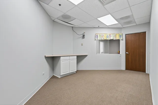 a view of empty room