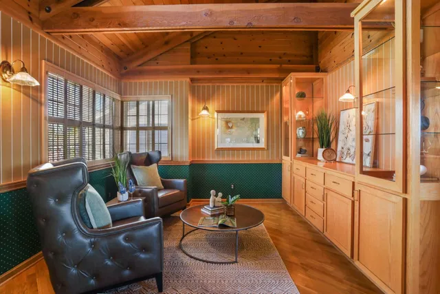 a kitchen with stainless steel appliances granite countertop a refrigerator and stove