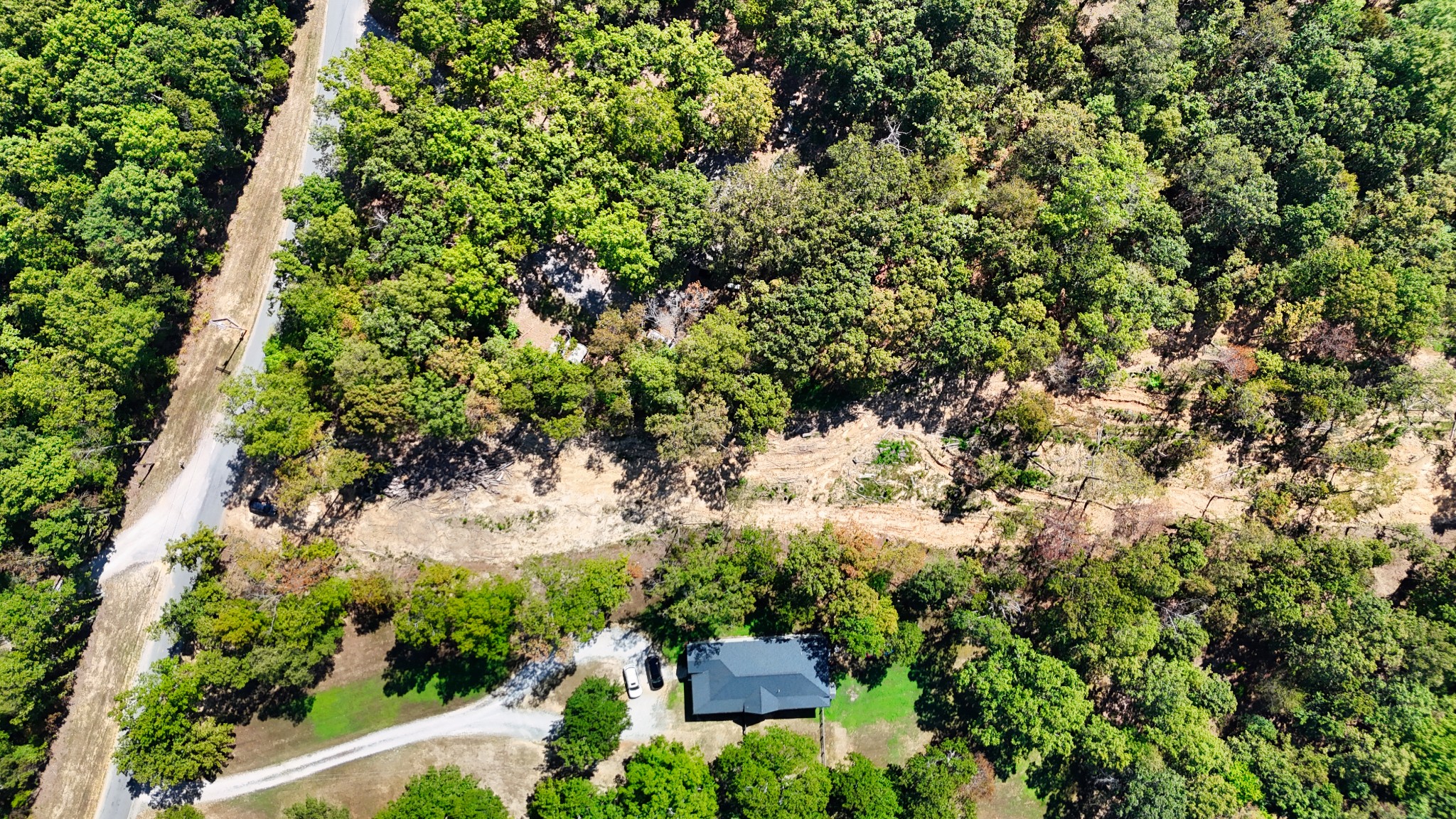 0 Oak Springs Road Nunnelly, TN 37137 - Photo 4 of 24 an aerial view of residential house with outdoor space and trees all around