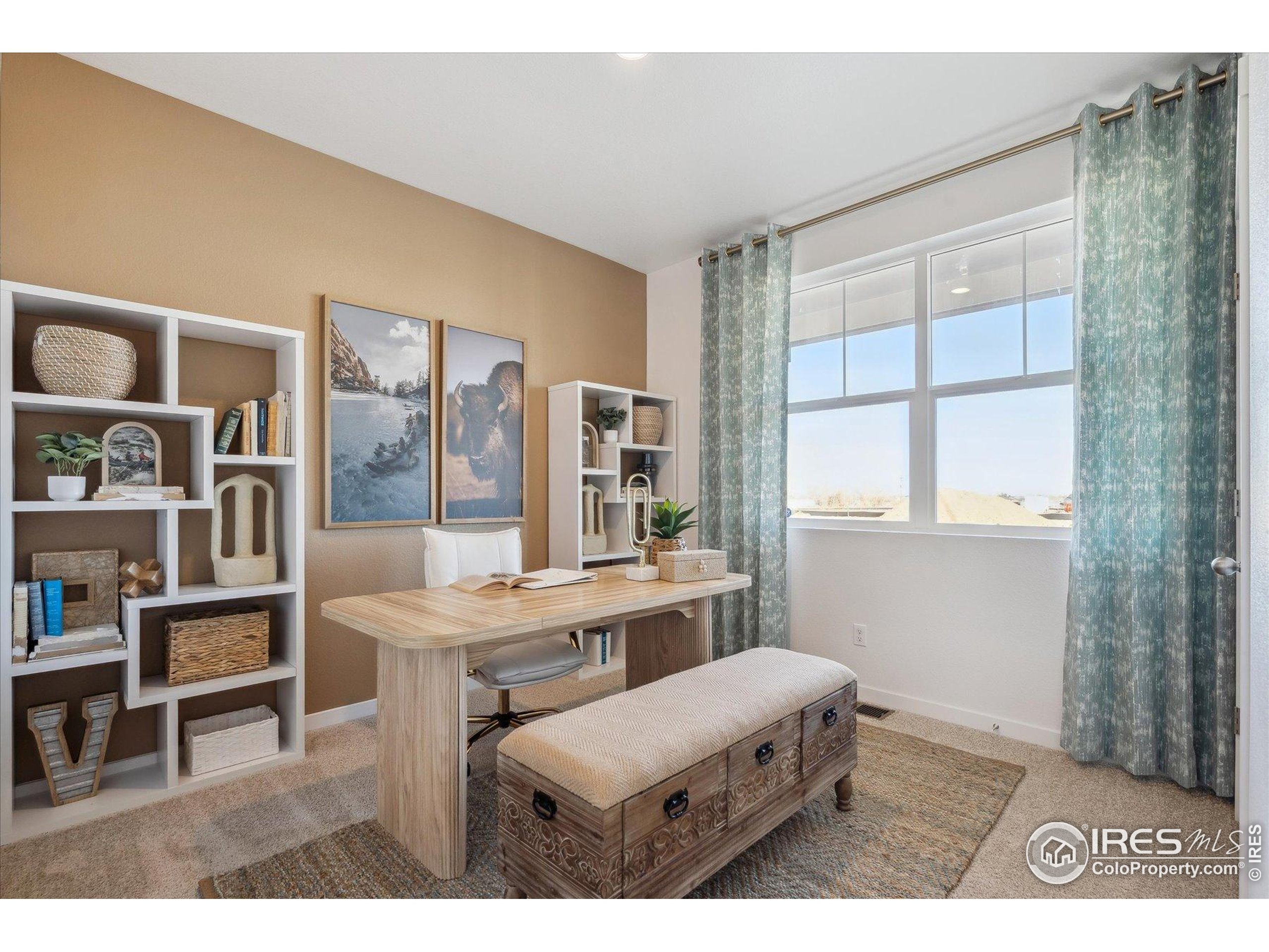 2207 Crosswind Street Fort Lupton, CO 80621 - Photo 3 of 26 a living room with a couch and a table in it