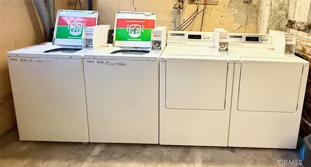 a room with storage and utility