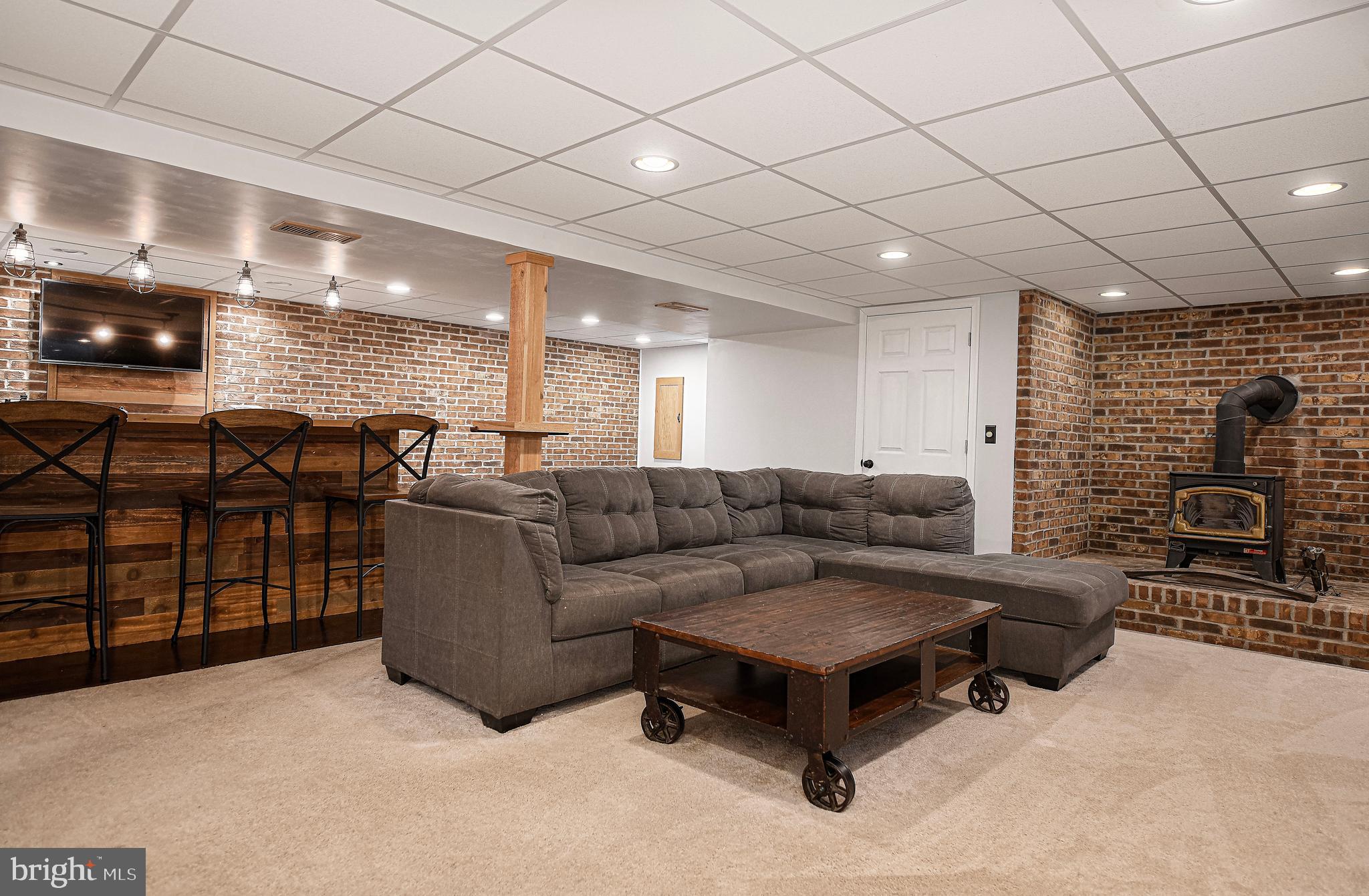 1106 Red Pump Road Bel Air, MD 21014 - Photo 28 of 50 Accent brick walls & recessed lighitng