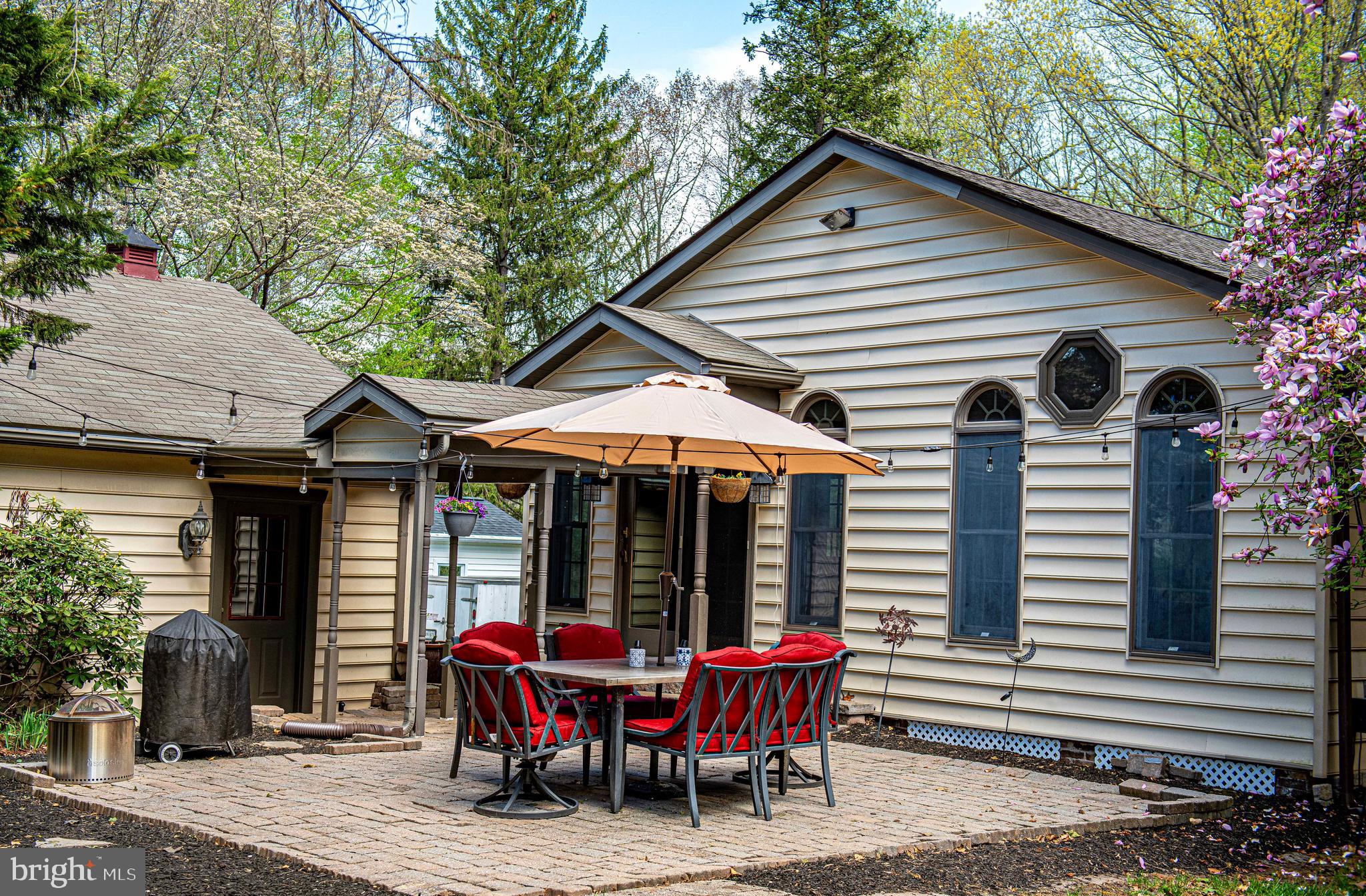 1106 Red Pump Road Bel Air, MD 21014 - Photo 36 of 50 Brick patio with access to the garage