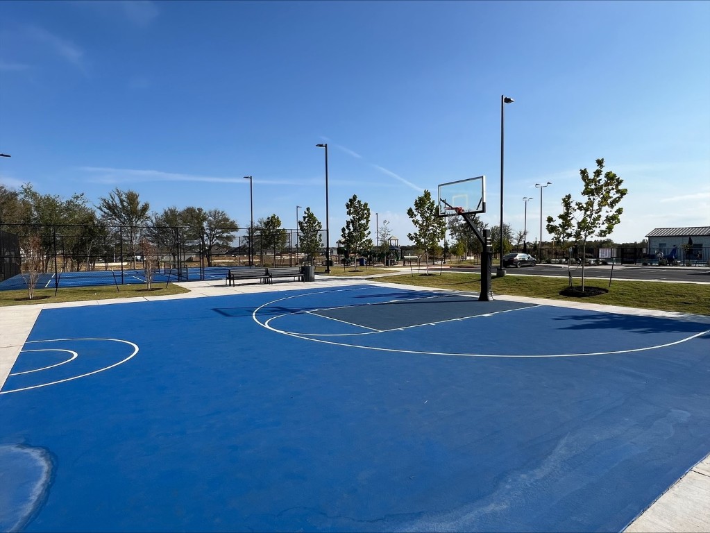 158 Two Bits Lane Elgin, TX 78621 - Photo 22 of 29 a view of a basket ball ground