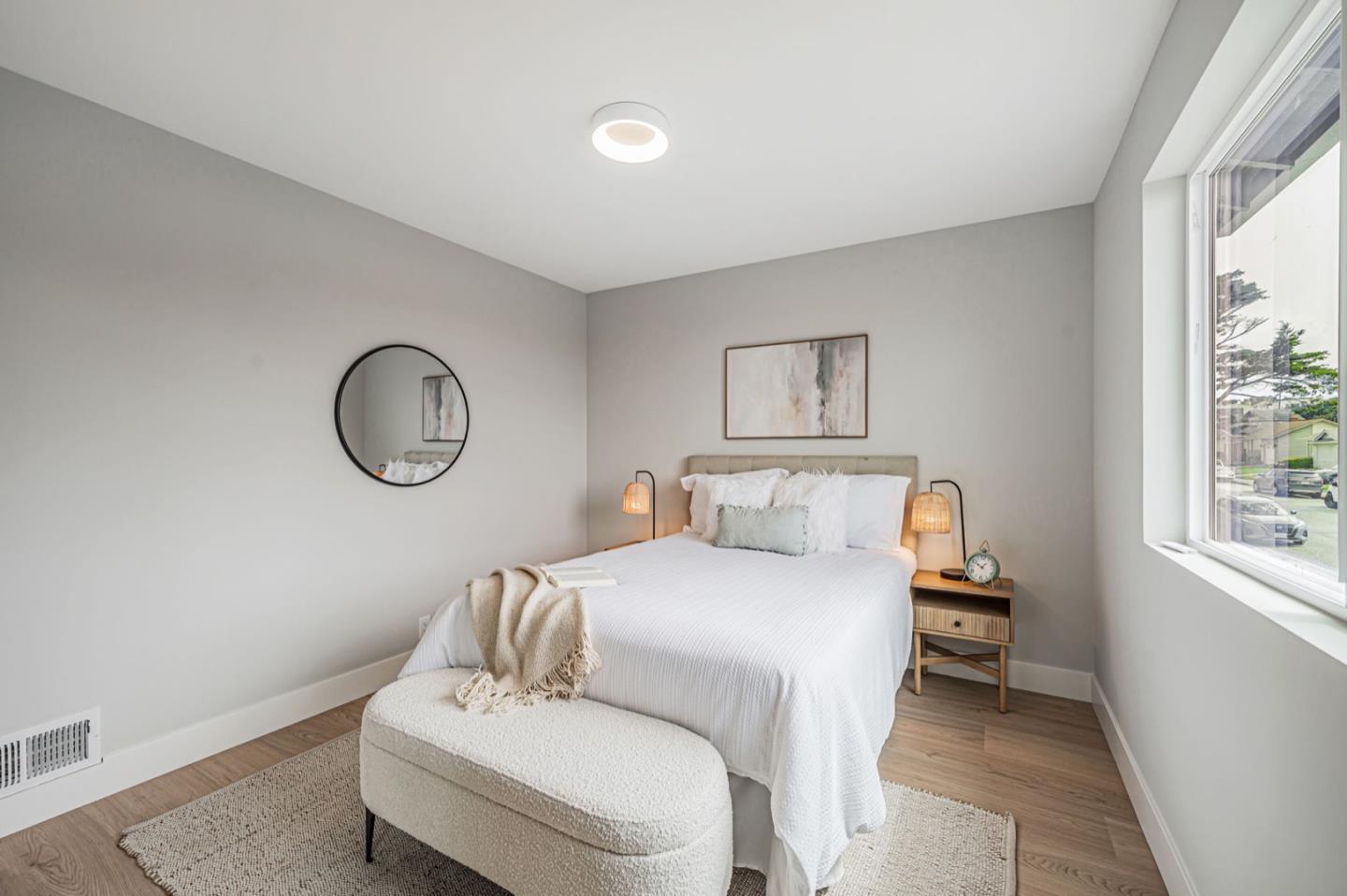 443 Andover Drive Pacifica, CA 94044 - Photo 28 of 56 a bedroom with a bed and a window