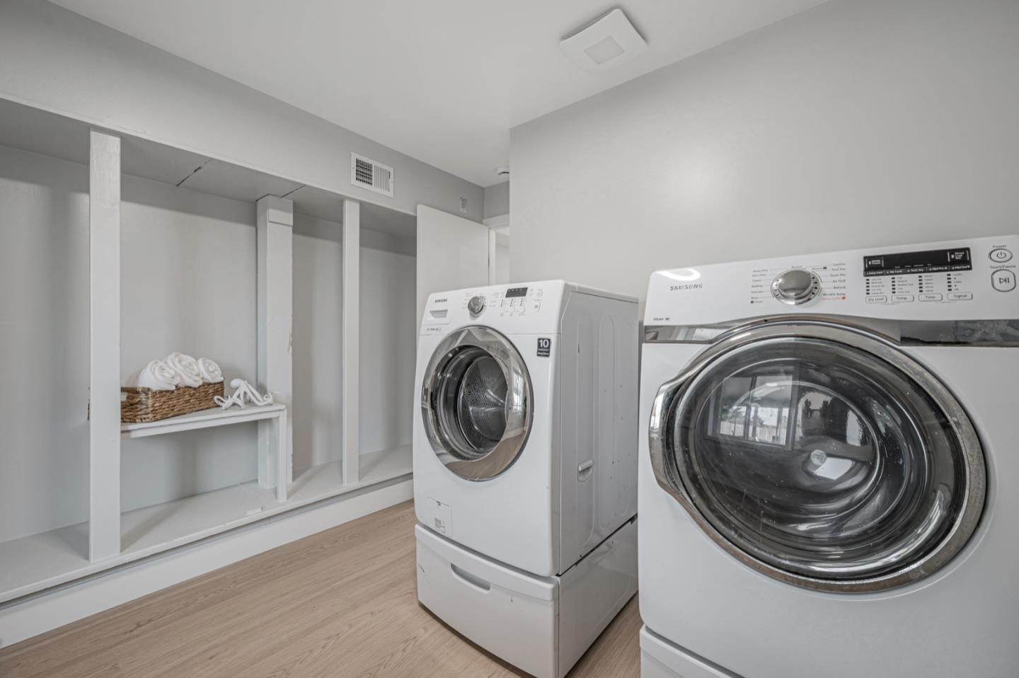 443 Andover Drive Pacifica, CA 94044 - Photo 36 of 56 a utility room with sink dryer and washer