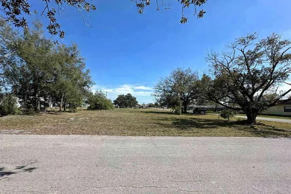 a view of dirt yard