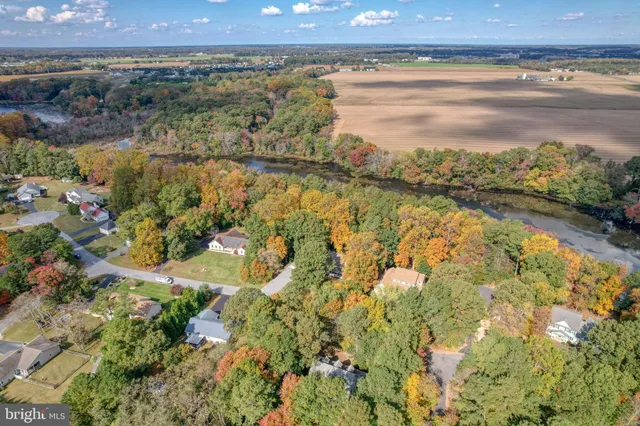 a view of a lake with a mountain