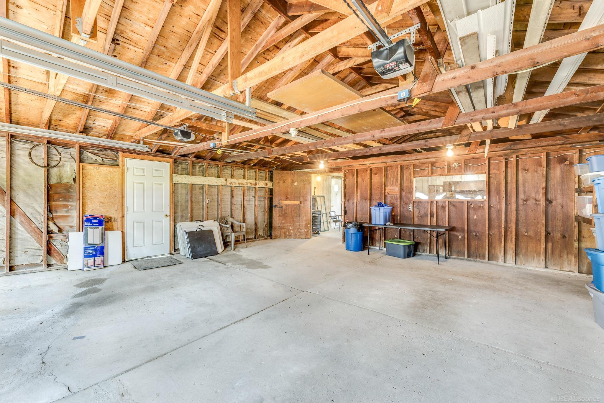 4178 Aitken Road Croswell, MI 48422 - Photo 31 of 43 Garage Interior