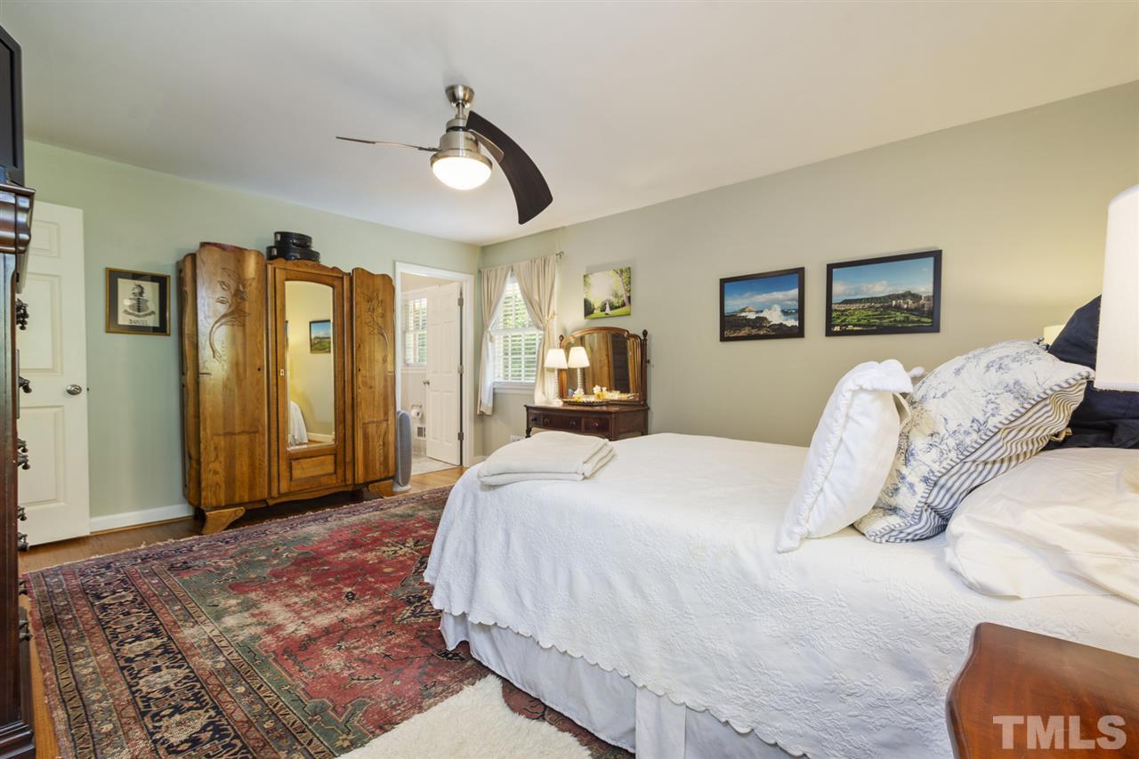 3701 Dade Street Raleigh, NC 27612 - Photo 11 of 23 Large master bedroom attached to beautifully renovated master bath