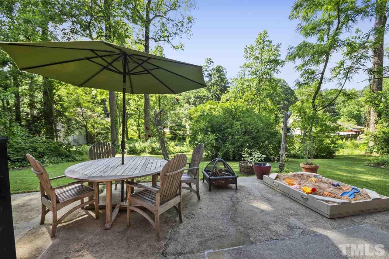 3701 Dade Street Raleigh, NC 27612 - Photo 21 of 23 Can't you see yourself enjoying this gorgeous backyard? What a view!