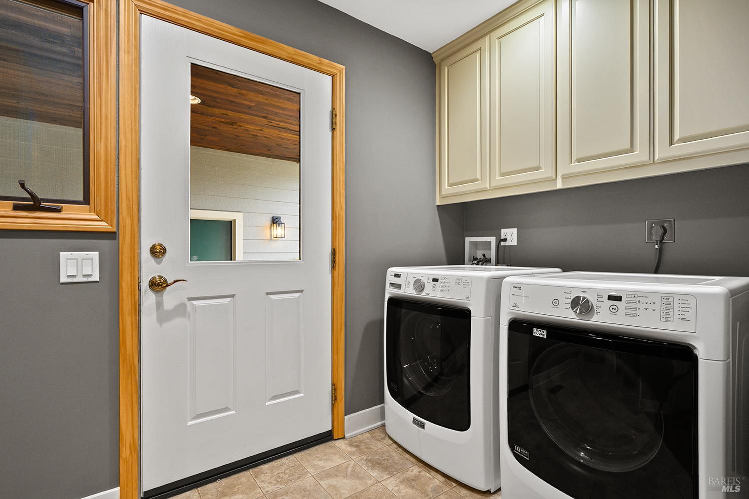 2585 Marra Road Occidental, CA 95465 - Photo 40 of 58 Laundry/mud room with access to the breezeway, garage and back yard.