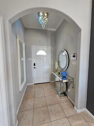 a view of a room with elevator