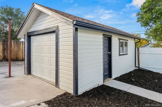 a house with a outdoor space