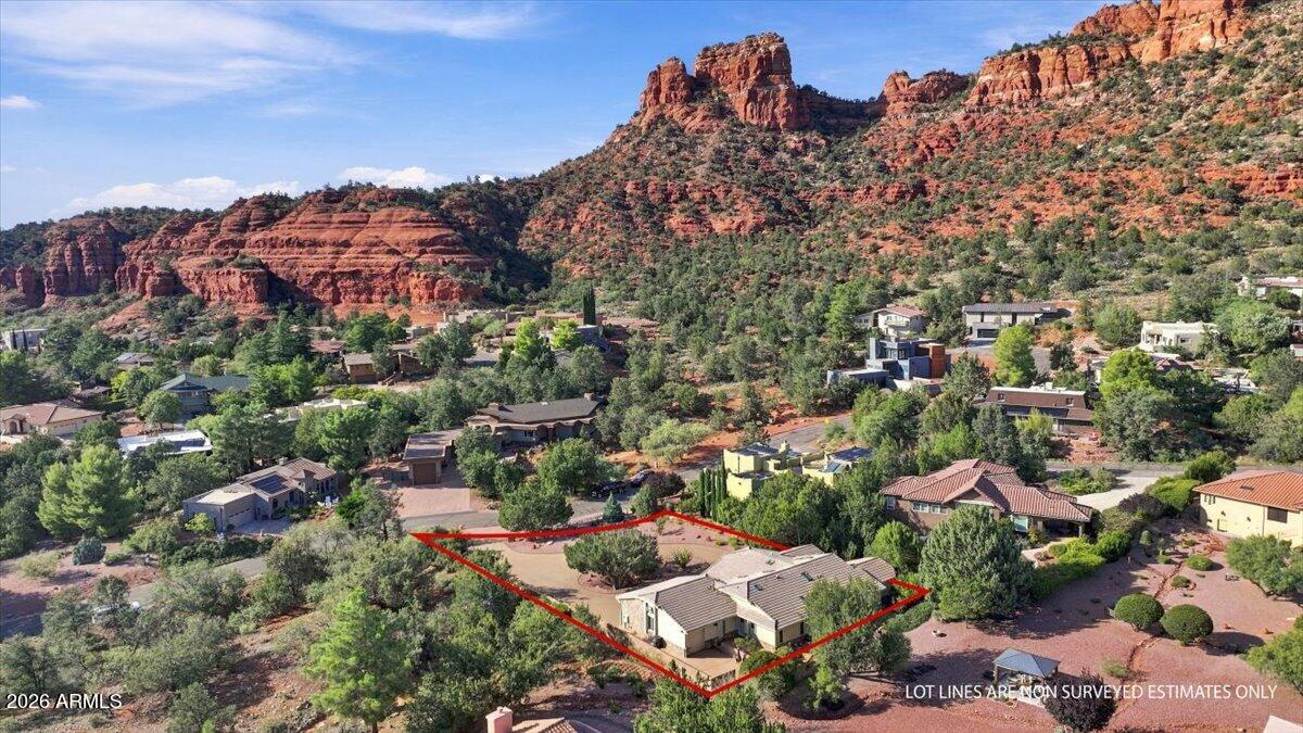 75 Merry Go Round Rock Road Sedona, AZ 86351 - Photo 35 of 39 38-Aerial