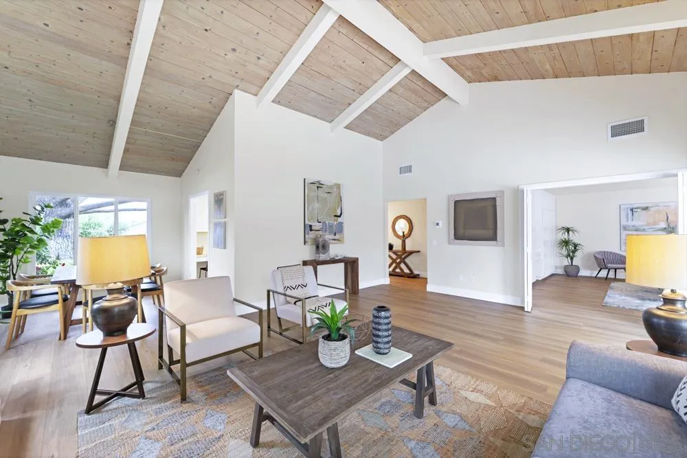 3563 Oak Cliff Drive Fallbrook, CA 92028 - Photo 8 of 43 a living room with furniture and wooden floor