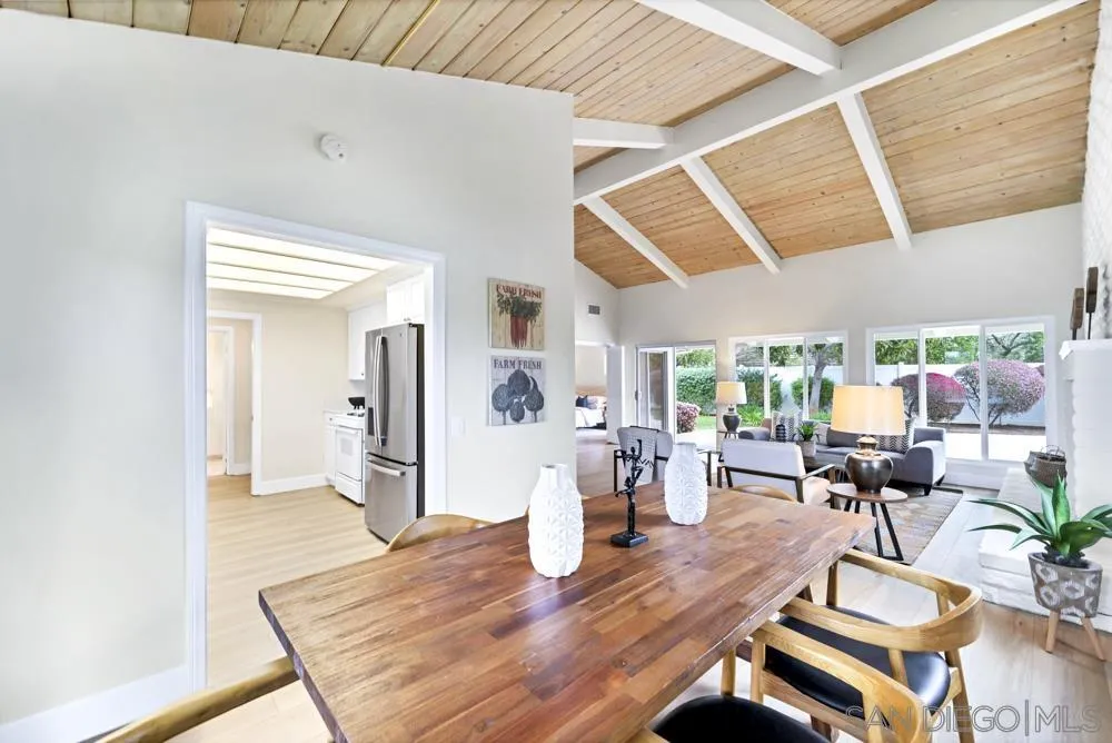 3563 Oak Cliff Drive Fallbrook, CA 92028 - Photo 9 of 43 a view of a dining room with furniture window and outside view