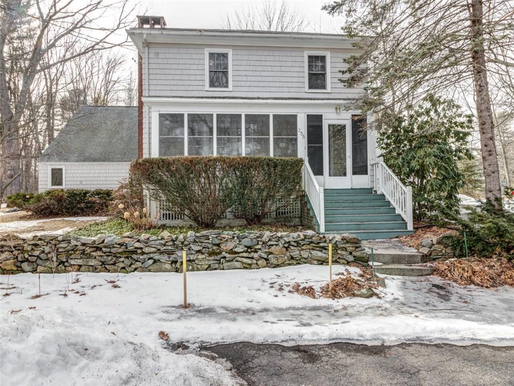 255 Mitchell Road Cape Elizabeth, ME 04107 - Photo 3 of 35 Lovely landscaping frames this...