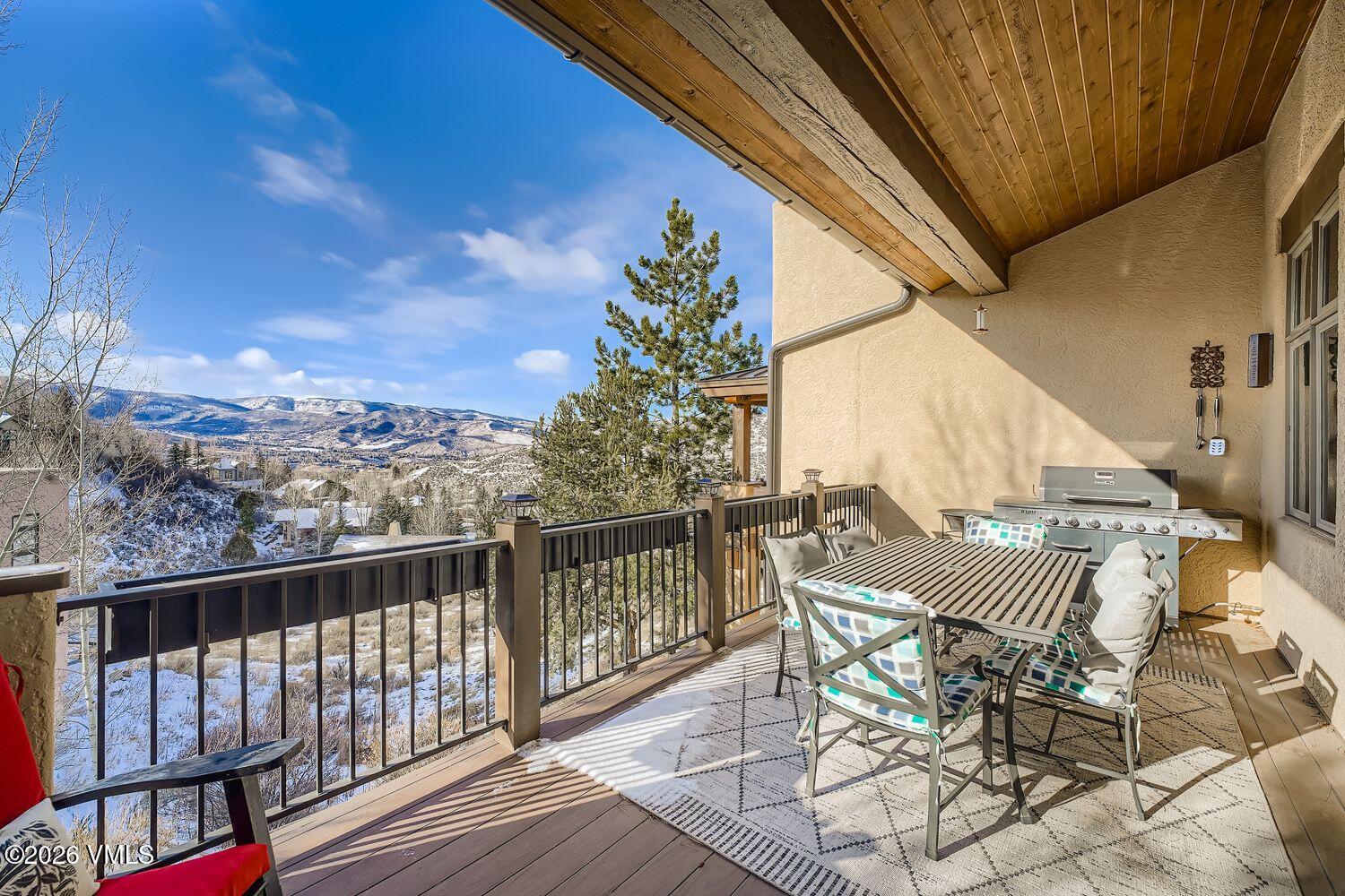 311 Foal Drive Edwards, CO 81632 - Photo 27 of 29 a view of a chairs and table in the balcony