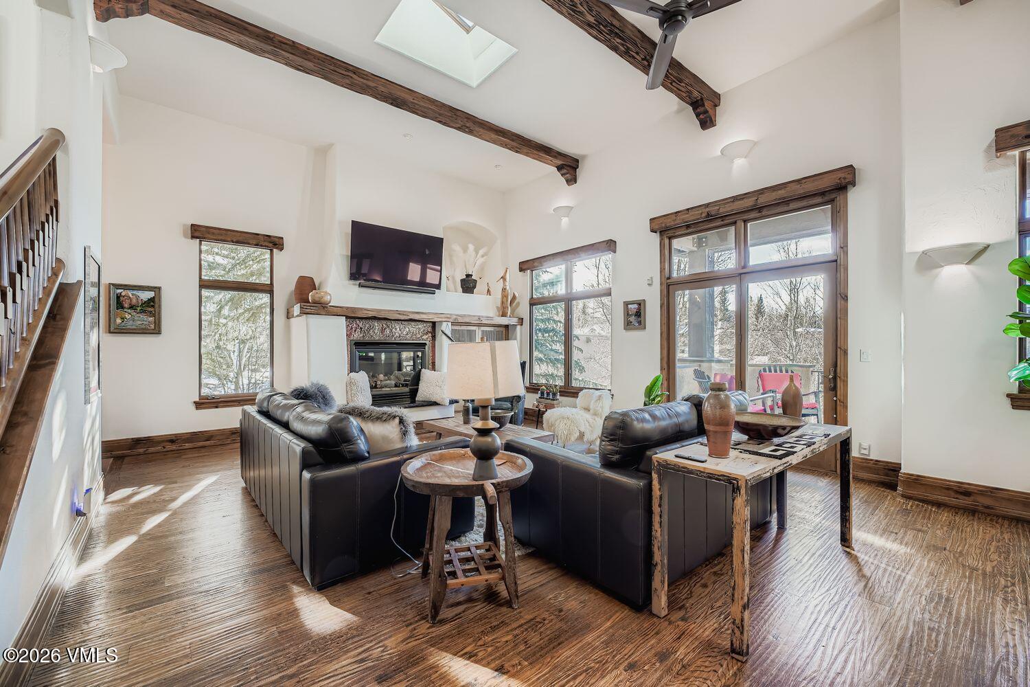 311 Foal Drive Edwards, CO 81632 - Photo 7 of 29 a living room with fireplace furniture and a flat screen tv