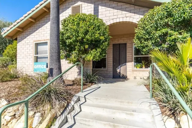 a view of a swimming pool