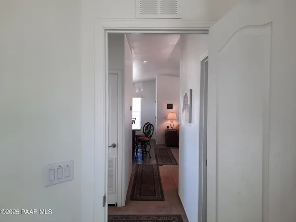 a view of an entryway door