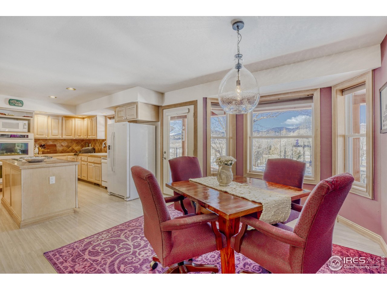 3617 Glade Road Loveland, CO 80538 - Photo 14 of 50 Enjoy your morning coffee with a Mountain View from the Breakfast Nook!