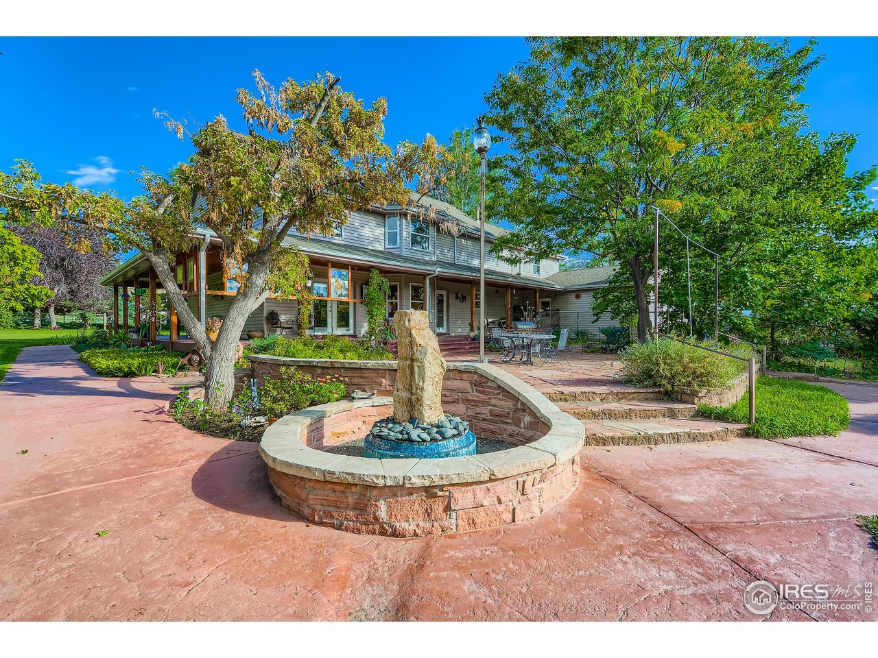 3617 Glade Road Loveland, CO 80538 - Photo 43 of 50 Beautiful water fountain on Back Patio!