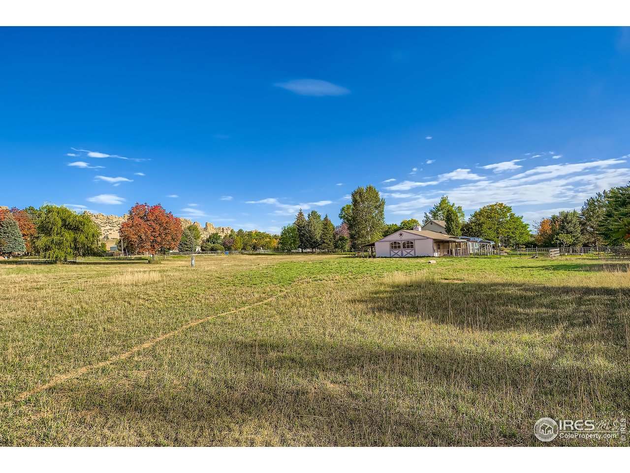 3617 Glade Road Loveland, CO 80538 - Photo 49 of 50 NW Corner of Property looking at Barn/Shop