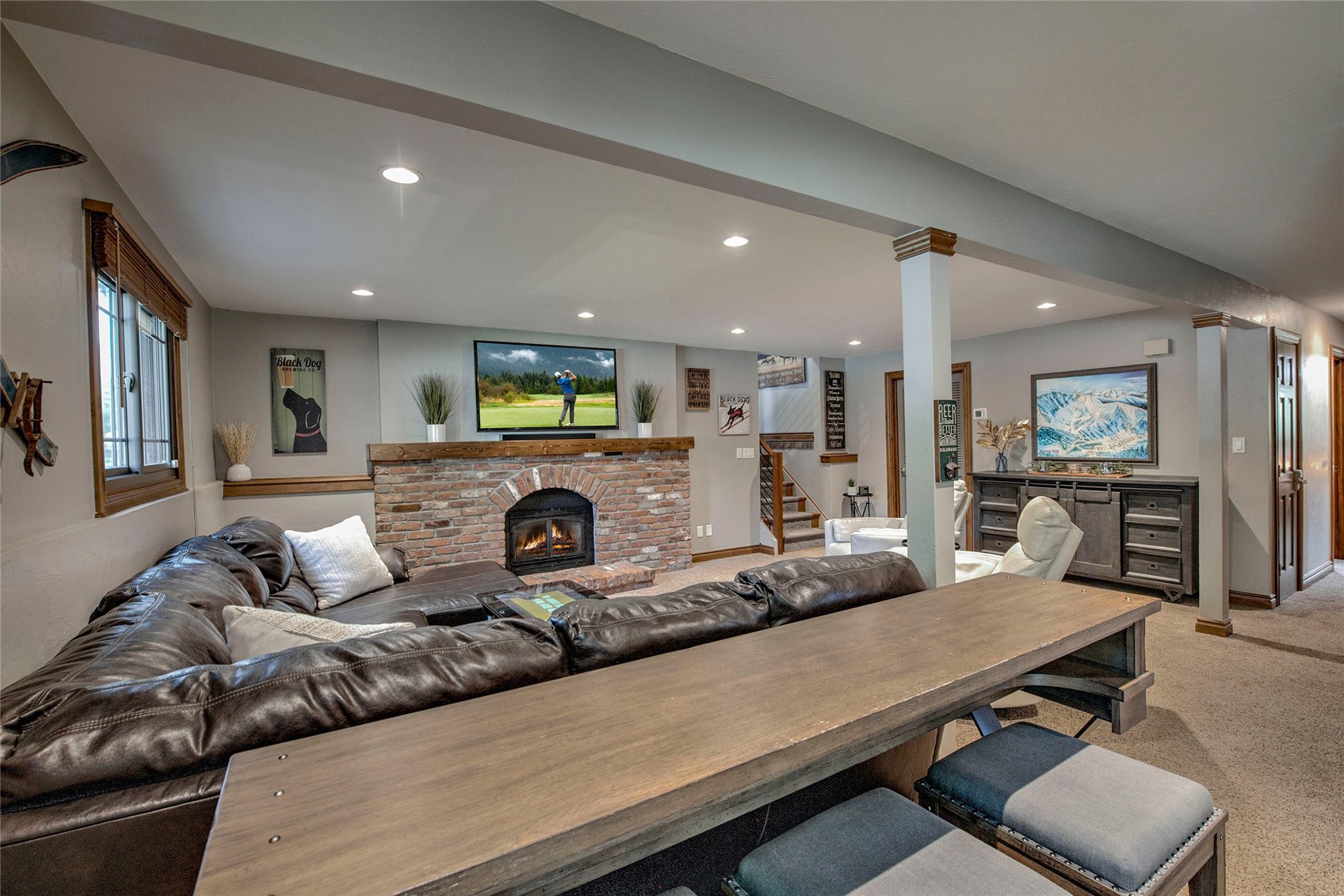 74 Big Elk Road Dillon, CO 80435 - Photo 19 of 37 Lower Family Room