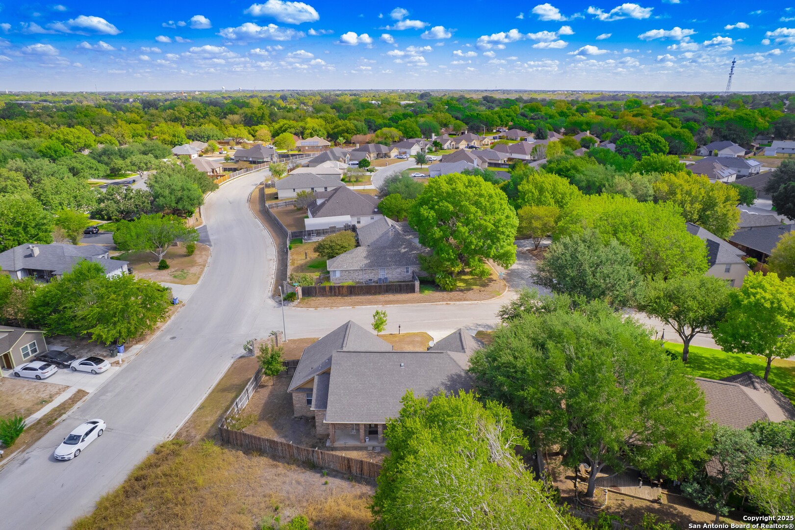 206 Club View West Seguin, TX 78155 - Photo 35 of 36 an aerial view of a house with outdoor space