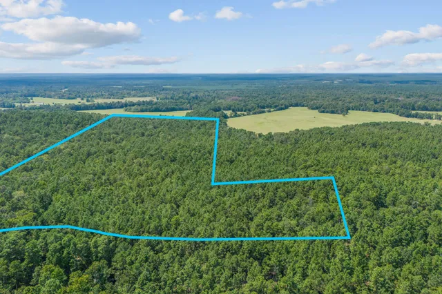 a view of a yard with a fence