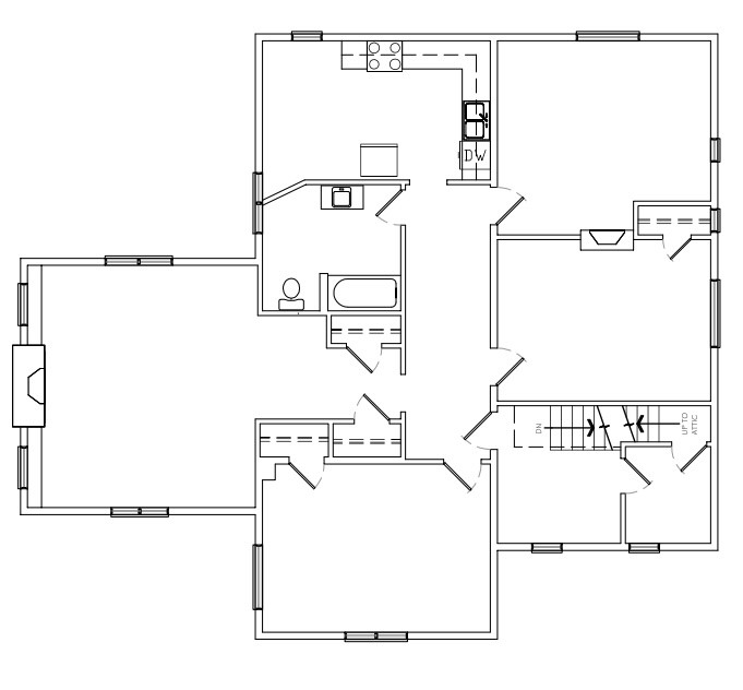 166 East 3rd Street Corning, NY 14830 - Photo 22 of 22 Floor Plan - UPPER